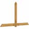 Ekena Millwork Eugene Rough Sawn Timber Gable Bracket, Western Red Cedar, 96"W x 56"H x 2"D x 6"F, 14/12 Pitch GBW096X56X0206EUG00RWR - alternate 4